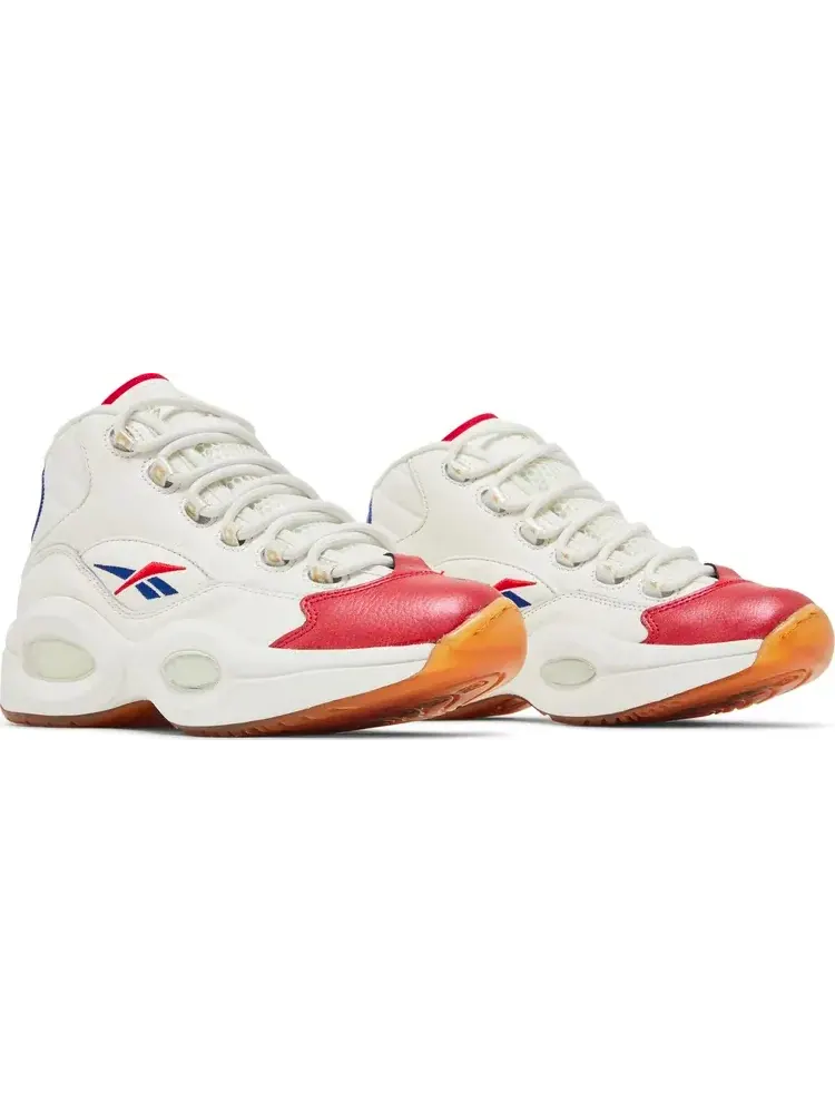 Кроссовки question mid 'philadelphia 76ers' Reebok — изображение 8 из 8, белый