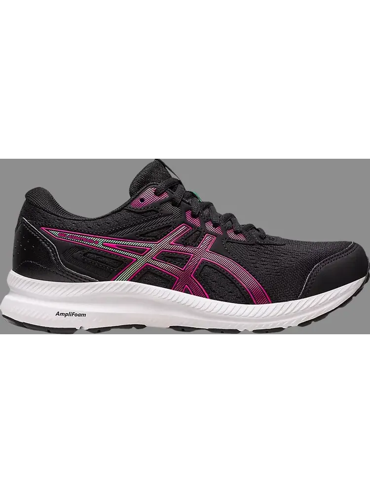 Кроссовки wmns gel contend 8 wide 'black pink rave' Asics — изображение 1 из 1, черный