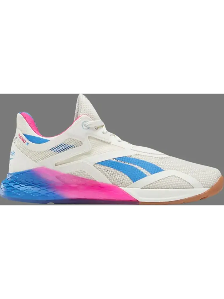 Кроссовки wmns nano x 'white proud pink blue' Reebok — изображение 1 из 1, белый