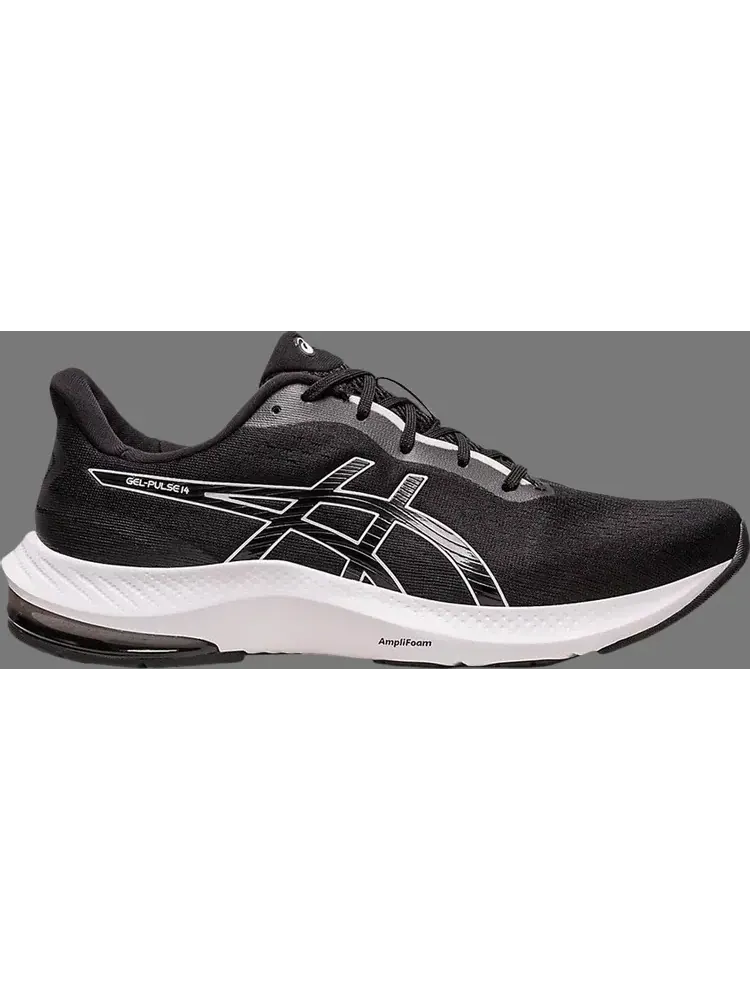 Кроссовки gel pulse 14 'black white' Asics — изображение 1 из 1, черный