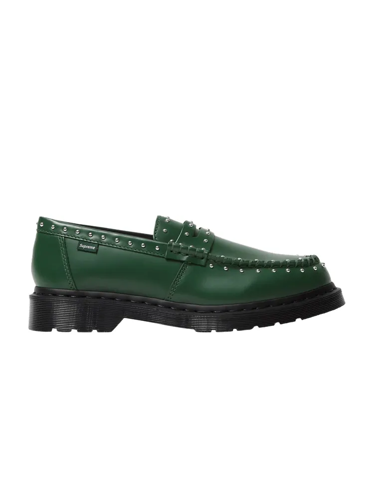 Лоферы Dr. Martens Supreme x Penton Studded Loafer 'Dark Green'