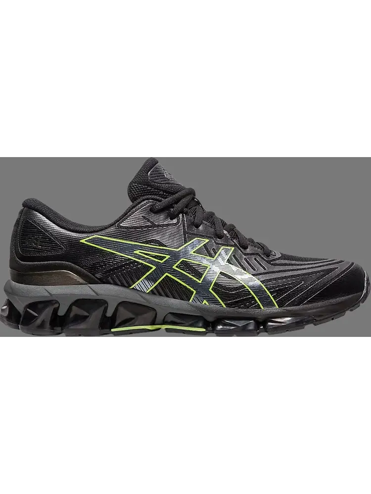 Кроссовки gel quantum 360 7 'black neon lime' Asics — изображение 1 из 1, черный