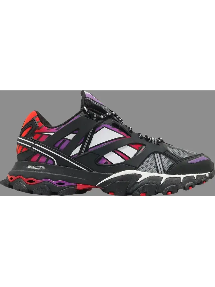 Кроссовки dmx trail shadow 'black scarlet reflective' Reebok — изображение 1 из 1, черный