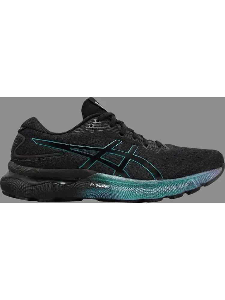 Кроссовки gel nimbus 24 platinum 'black iridescent' Asics — изображение 1 из 1, черный