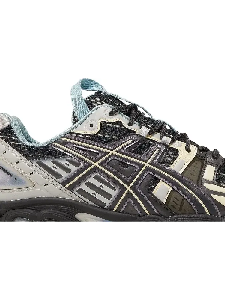 Кроссовки ub5-s gel nimbus 9 'black gunmetal' Asics — изображение 2 из 8, черный