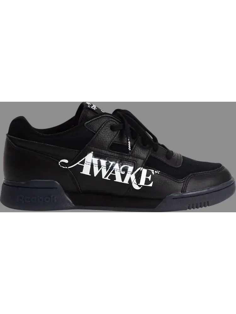 Кроссовки awake ny x workout low 'black' Reebok — изображение 1 из 1, черный