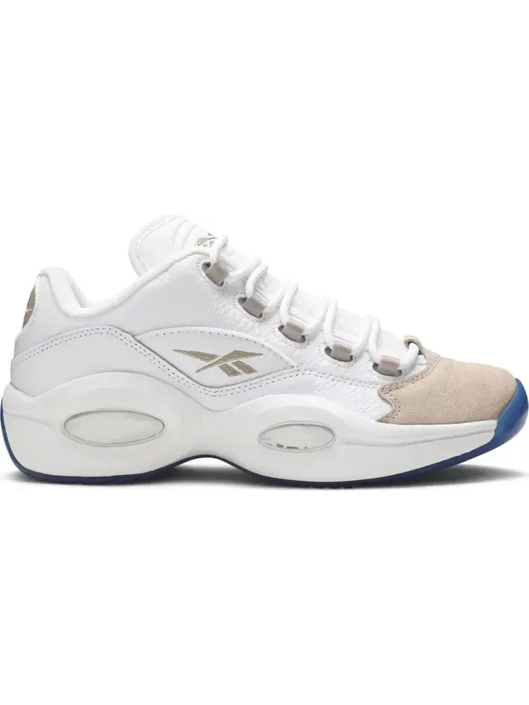 Кроссовки question low retro 'oatmeal' 2020 Reebok — изображение 1 из 8, белый