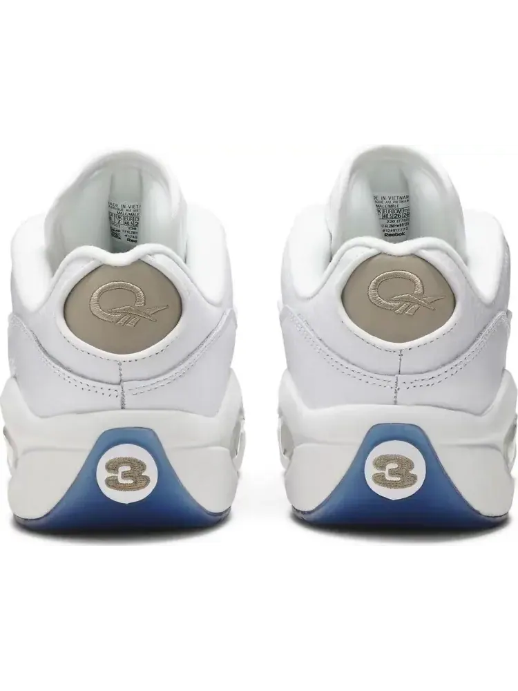 Кроссовки question low retro 'oatmeal' 2020 Reebok — изображение 6 из 8, белый