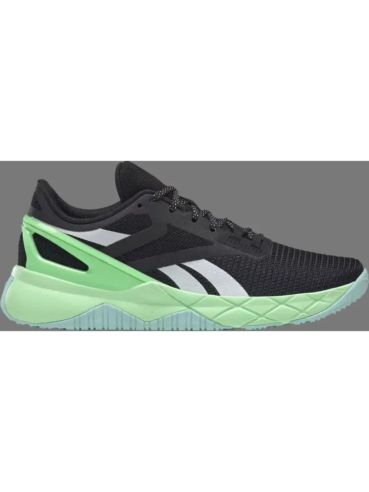Кроссовки wmns nanoflex tr 'black neon mint' Reebok — изображение 1 из 1, черный