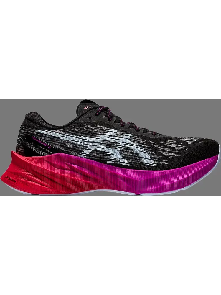 Кроссовки wmns novablast 3 'black soft sky' Asics — изображение 1 из 1, черный