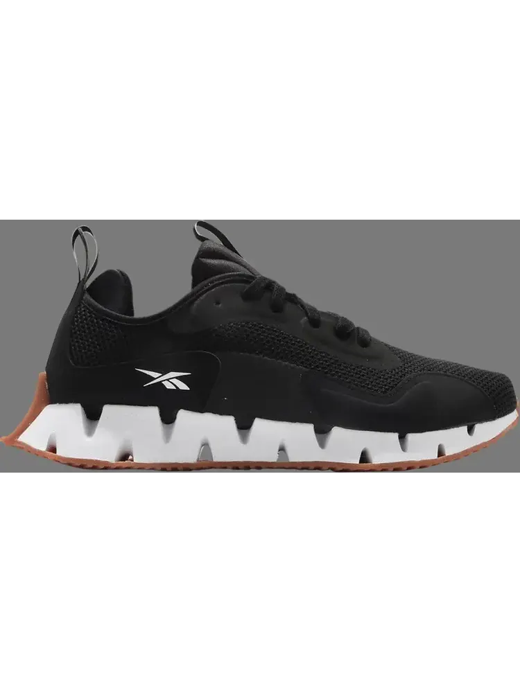 Кроссовки zig dynamica 'black gum' Reebok — изображение 1 из 1, черный