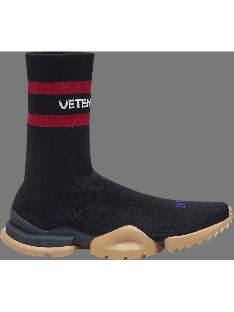 Кроссовки vetements x sock pump 'black red' Reebok — изображение 1 из 1, черный