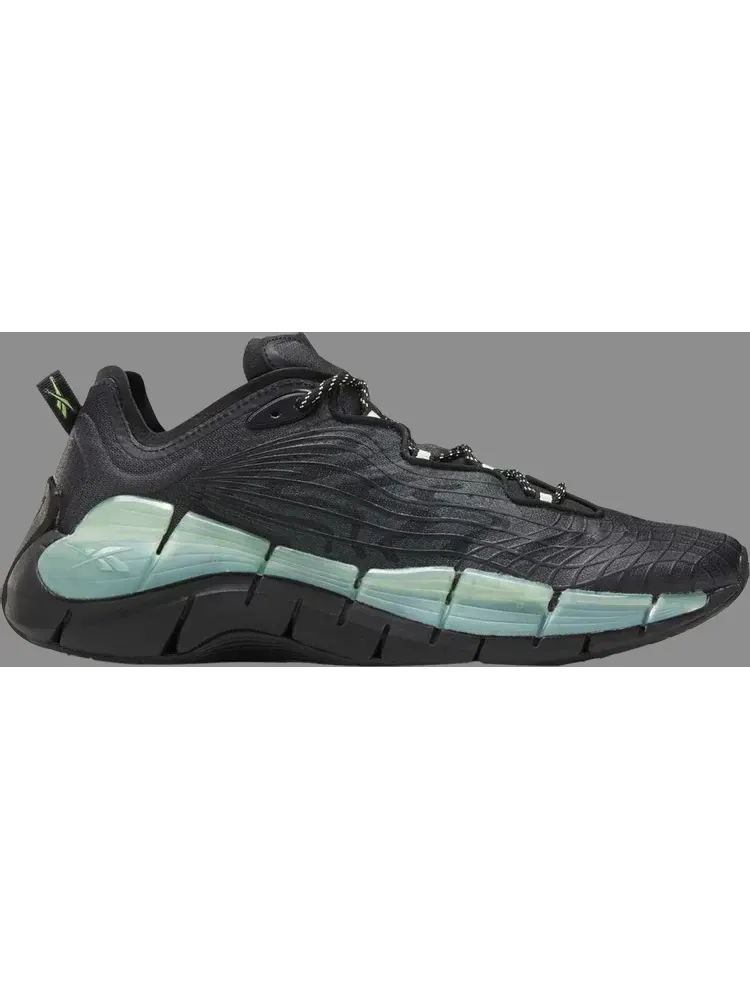 Кроссовки zig kinetica 2 'black neon mint' Reebok — изображение 1 из 1, черный