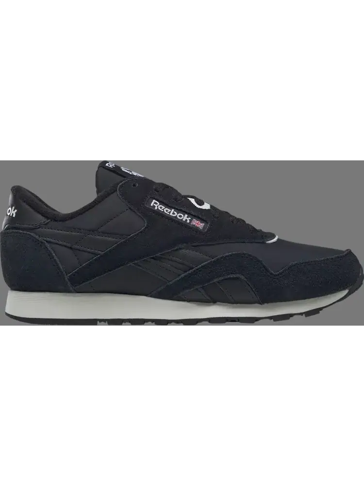 Кроссовки classic nylon 'black morning fog' Reebok — изображение 1 из 1, черный