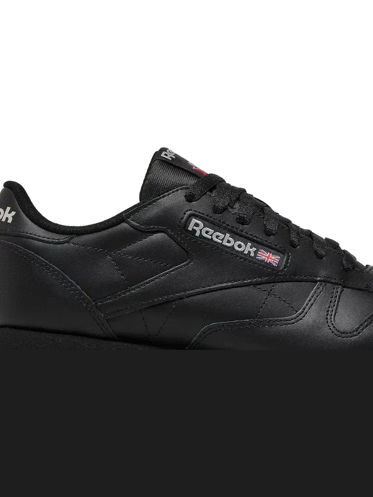 Кроссовки Reebok Classic Leather Core Black — изображение 2 из 8, черный