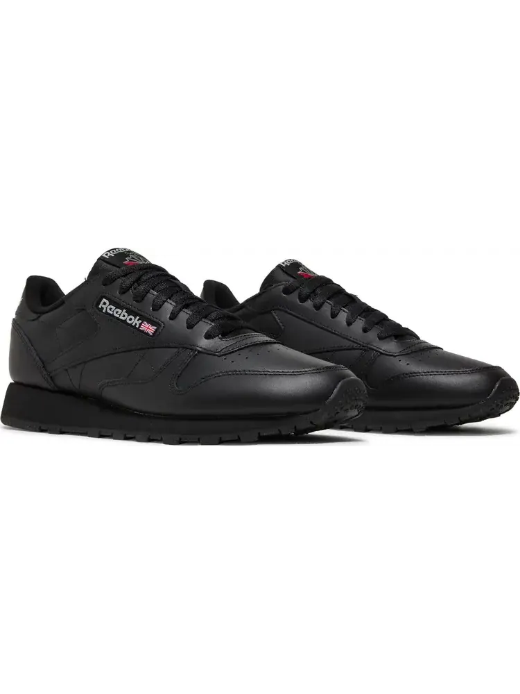 Кроссовки Reebok Classic Leather Core Black — изображение 8 из 8, черный