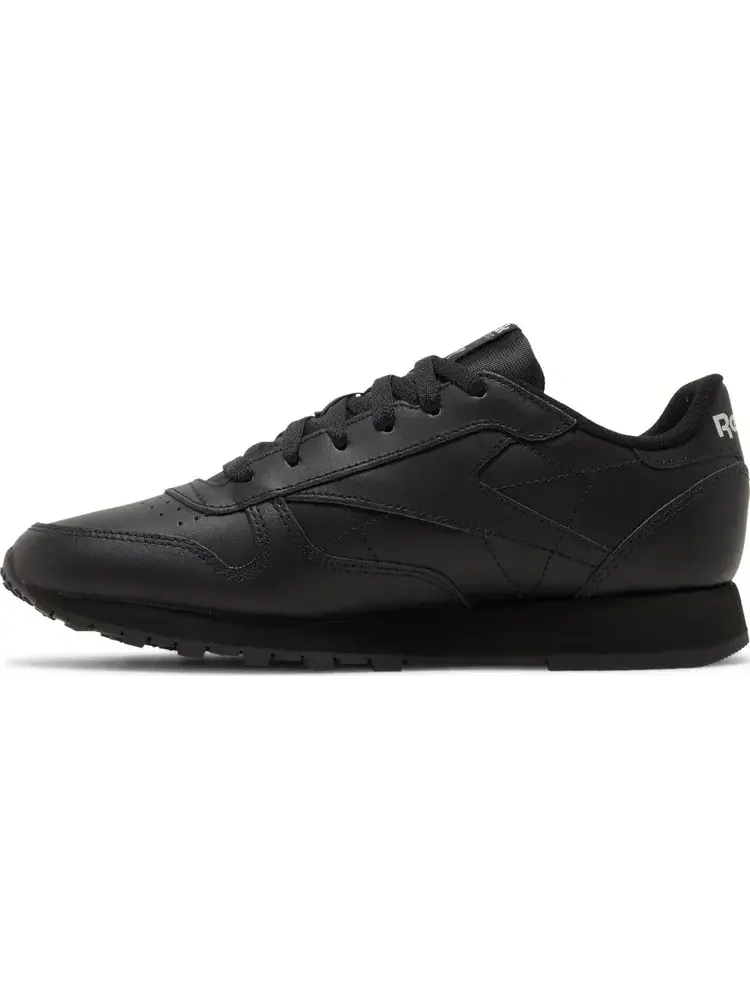 Кроссовки wmns classic leather 'black pure grey' Reebok — изображение 3 из 8, черный