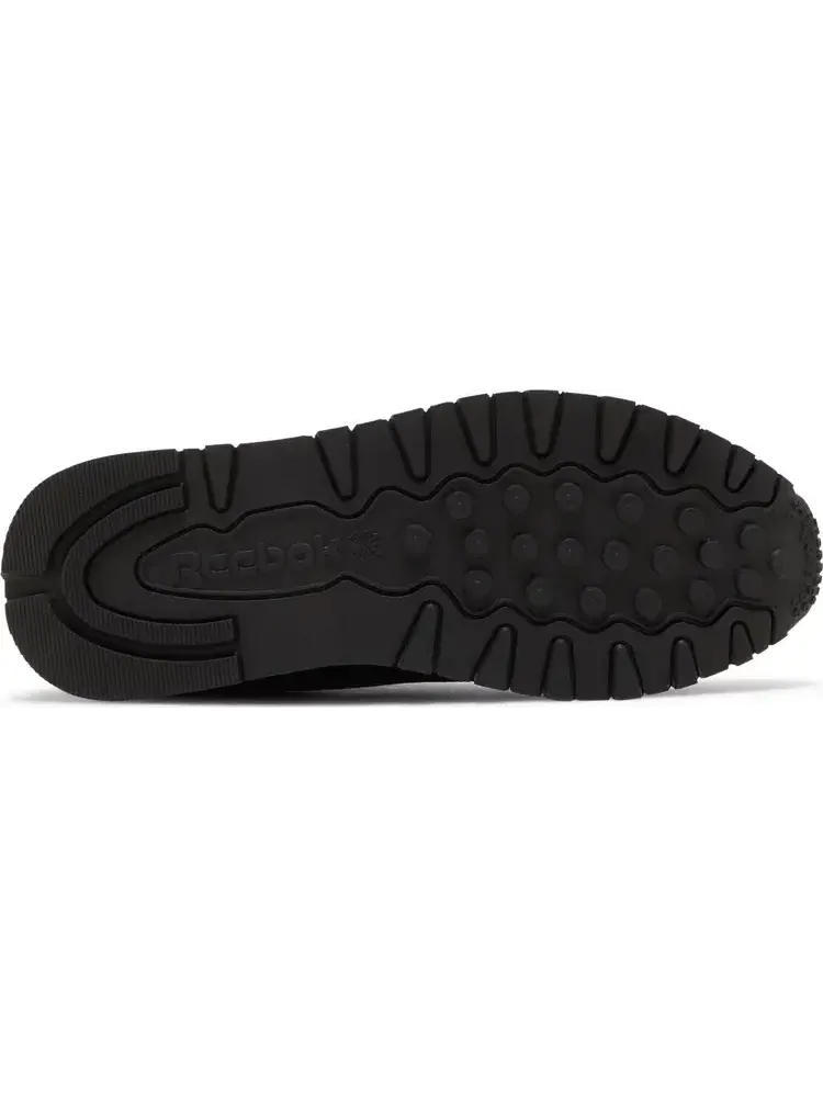Кроссовки wmns classic leather 'black pure grey' Reebok — изображение 4 из 8, черный