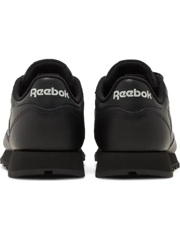 Кроссовки wmns classic leather 'black pure grey' Reebok — изображение 6 из 8, черный