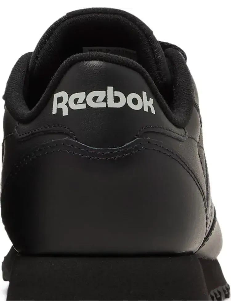 Кроссовки wmns classic leather 'black pure grey' Reebok — изображение 7 из 8, черный