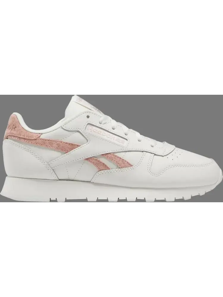 Кроссовки wmns classic leather 'chalk aura orange' Reebok — изображение 1 из 1, белый