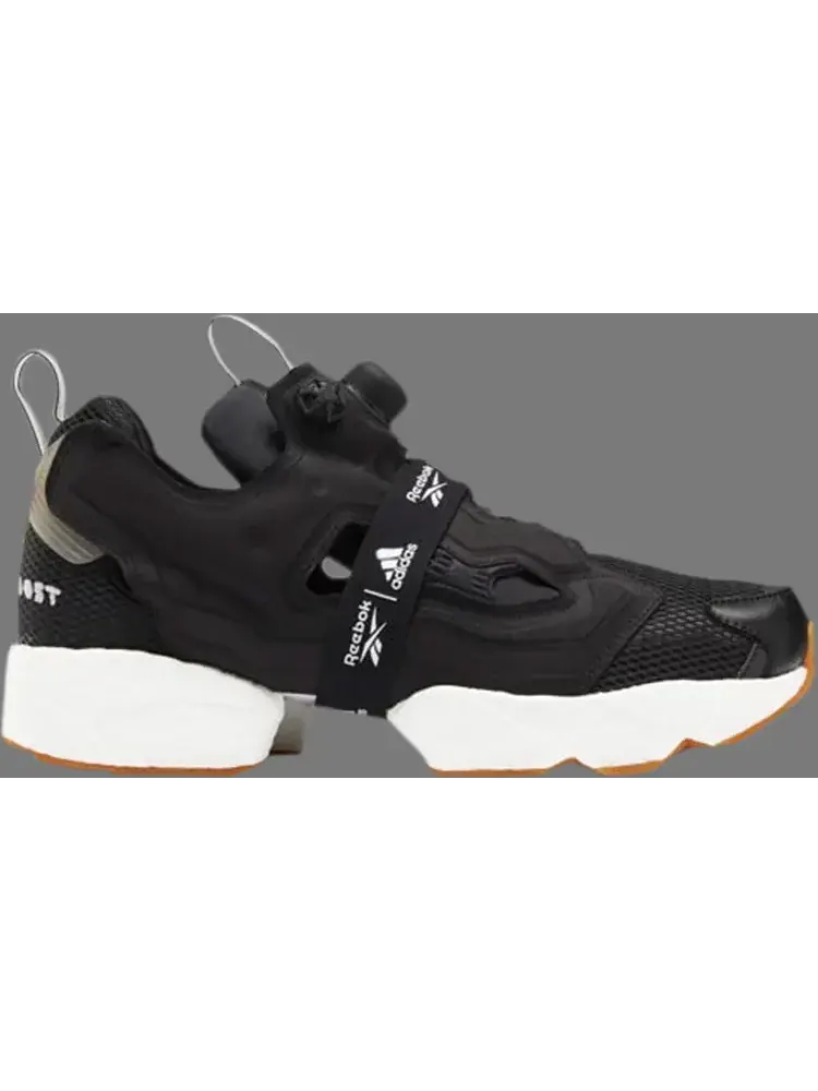 Кроссовки instapump fury x boost 'black gum' Reebok — изображение 1 из 1, черный