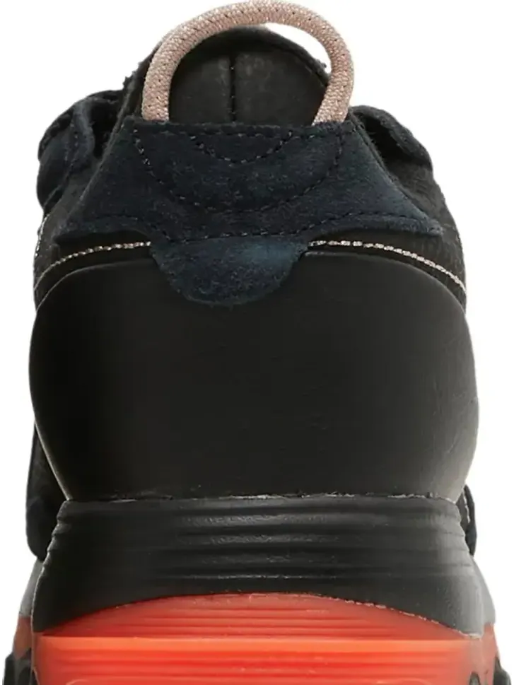 Кроссовки cardi b x wmns classic leather 'core black fiery orange' Reebok — изображение 7 из 8, черный