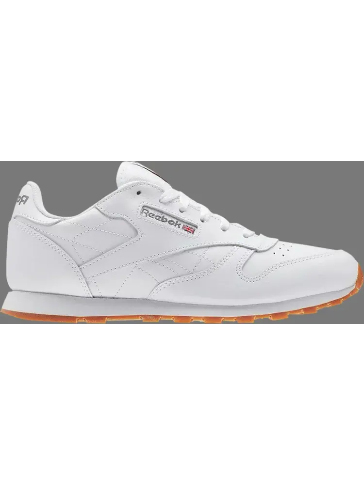 Кроссовки classic leather j 'white gum' Reebok — изображение 1 из 1, белый
