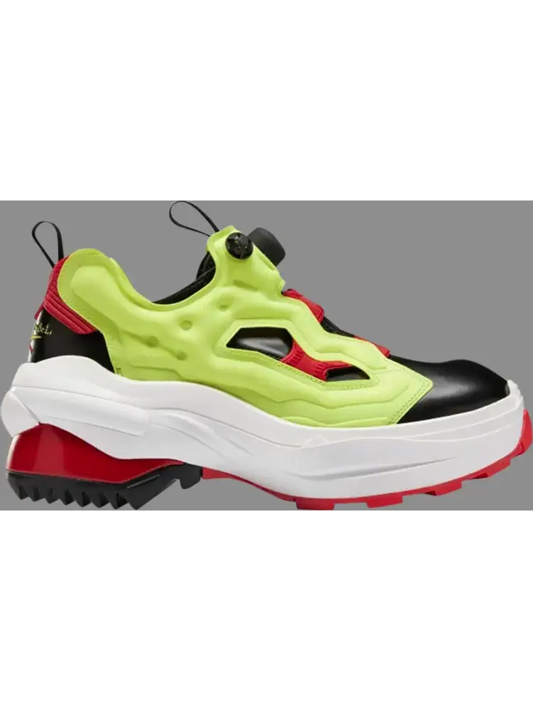 Кроссовки maison margiela x tabi instapump fury oxford 'yellow' Reebok — изображение 1 из 1, черный
