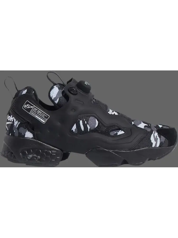 Кроссовки instapump fury trail 'black camo' Reebok — изображение 1 из 1, черный