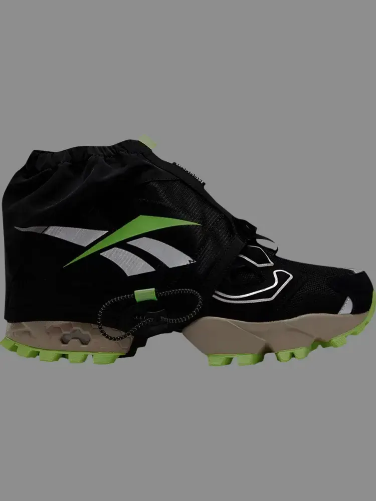 Кроссовки instapump fury trail shroud 'green' Reebok — изображение 1 из 1, черный