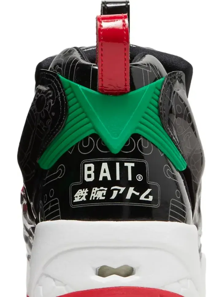 Кроссовки bait x astro boy x instapump fury 95 'blueprint' Reebok — изображение 7 из 8, черный