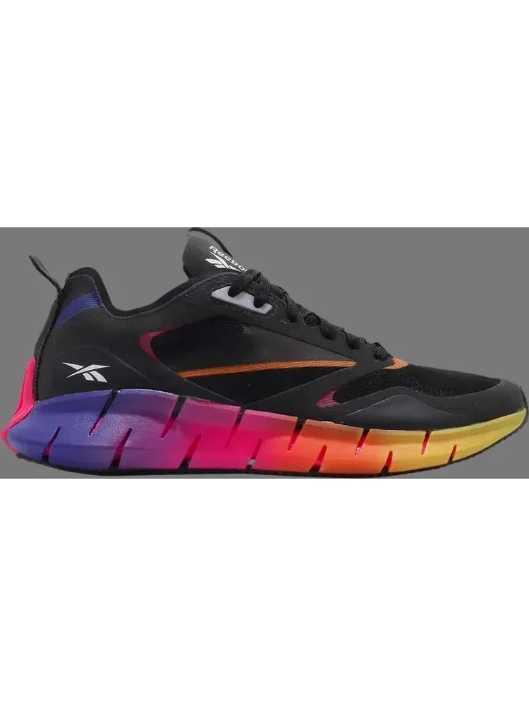 Кроссовки zig kinetica horizon 'black rainbow' Reebok — изображение 1 из 1, черный