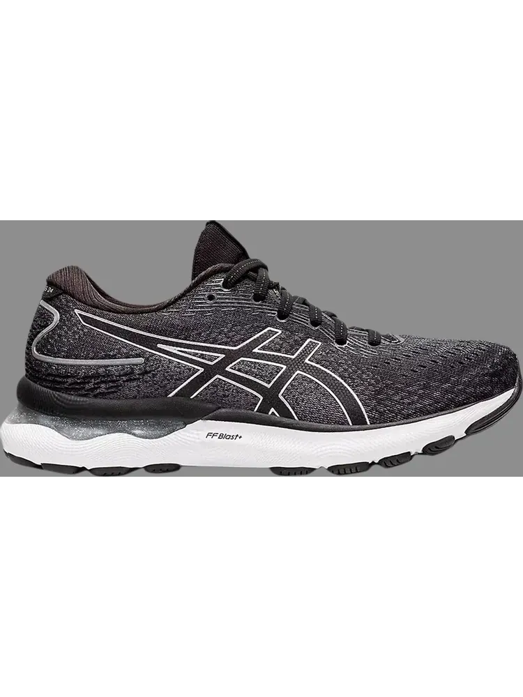 Кроссовки wmns gel nimbus 24 'black pure silver' Asics — изображение 1 из 1, черный