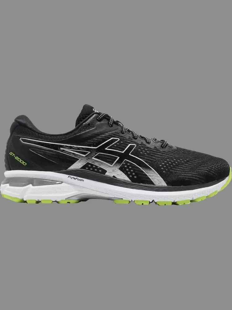 Кроссовки gt 2000 8 lite show 'pure silver' Asics — изображение 1 из 1, черный