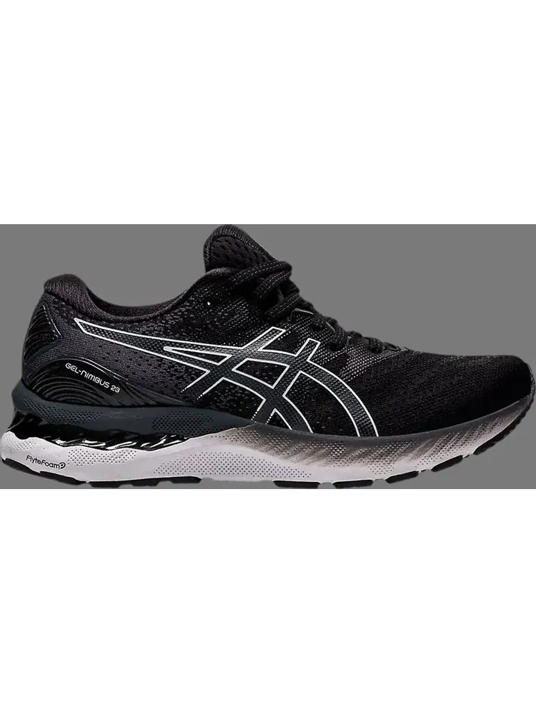 Кроссовки wmns gel nimbus 23 'black white' Asics — изображение 1 из 1, черный
