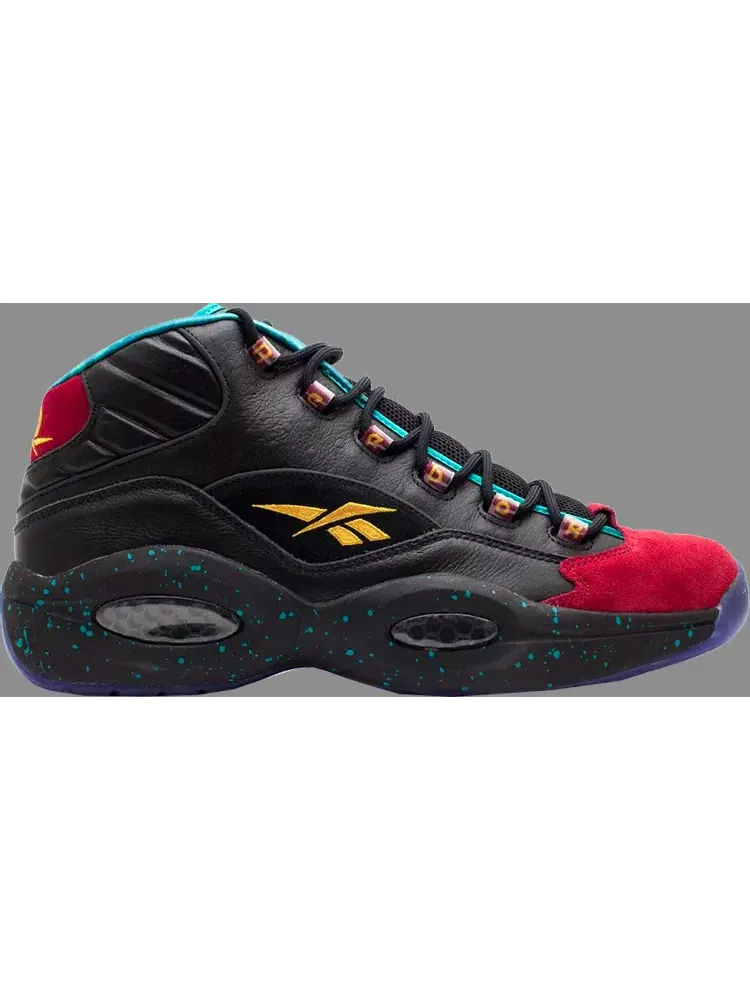 Кроссовки question mid 'burn rubber' Reebok — изображение 1 из 6, черный