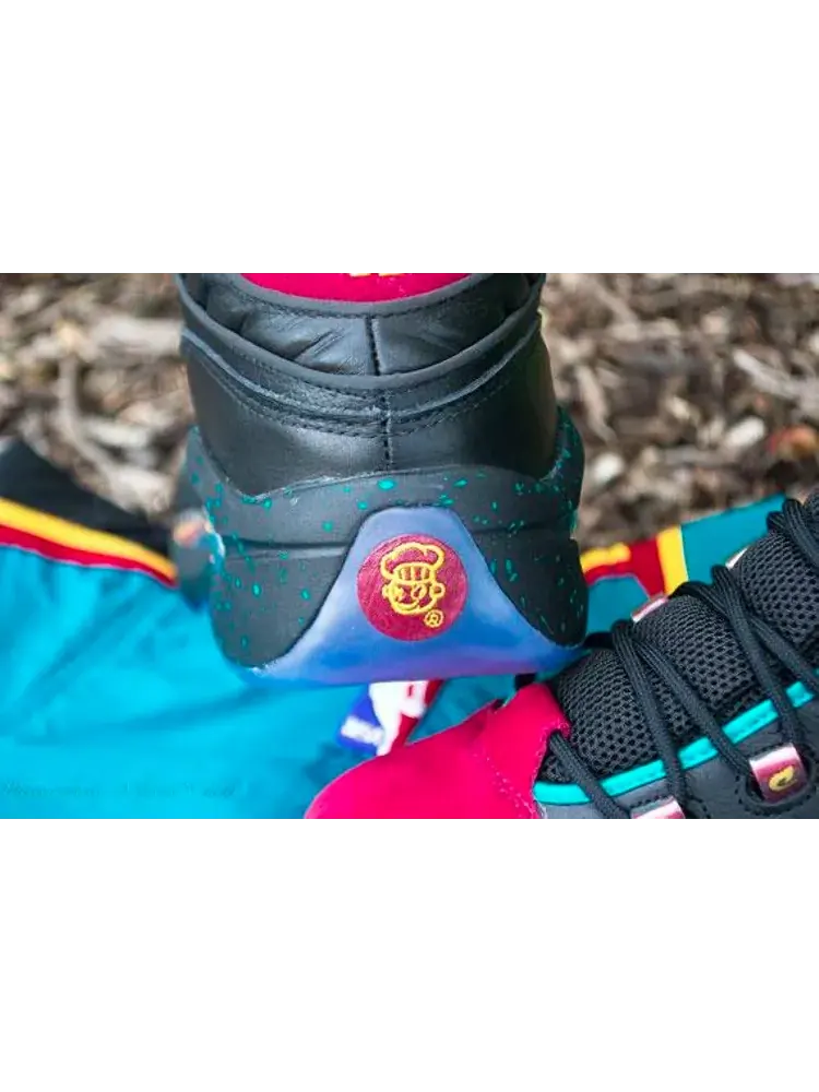 Кроссовки question mid 'burn rubber' Reebok — изображение 6 из 6, черный