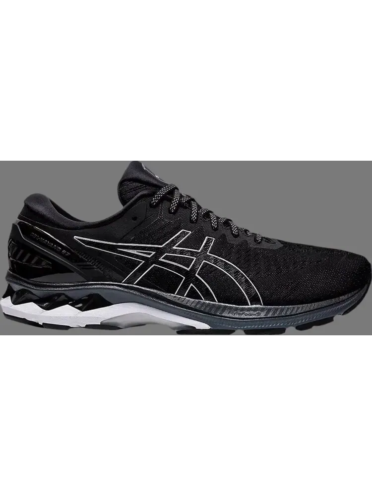 Кроссовки gel kayano 27 4e wide 'black silver' Asics — изображение 1 из 1, черный