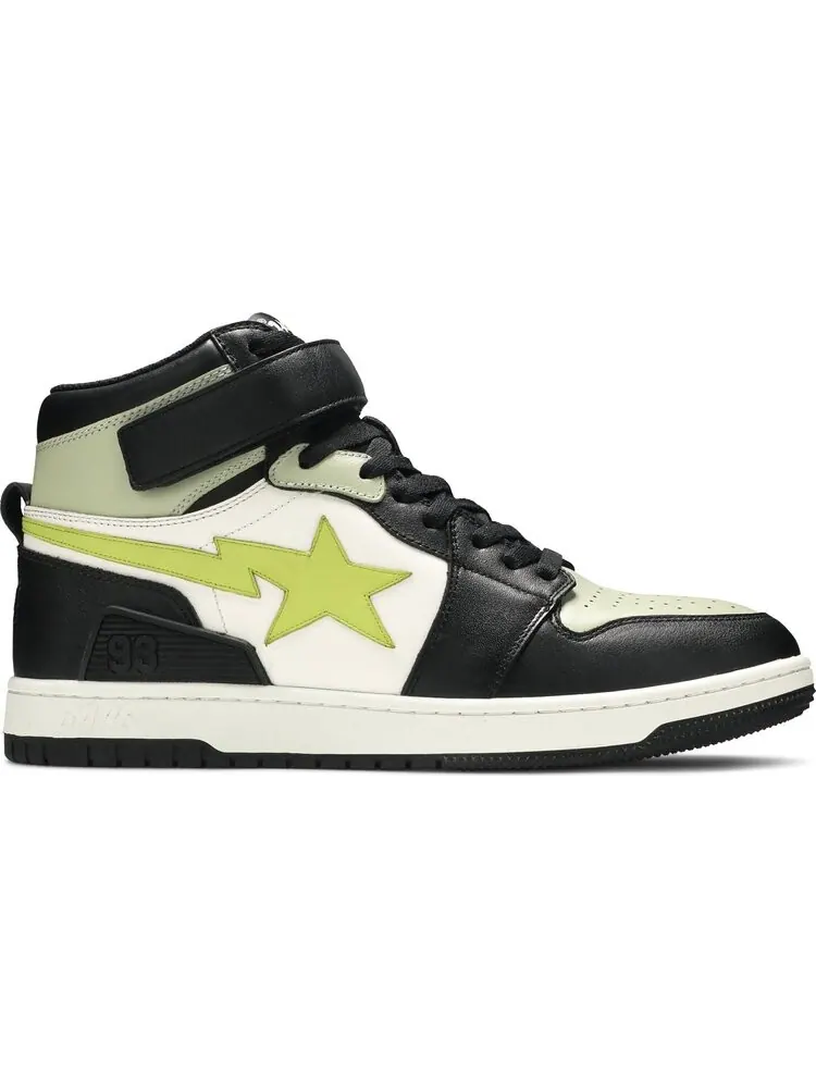 Кроссовки Block Sta High Black Lime — изображение 1 из 8, черный