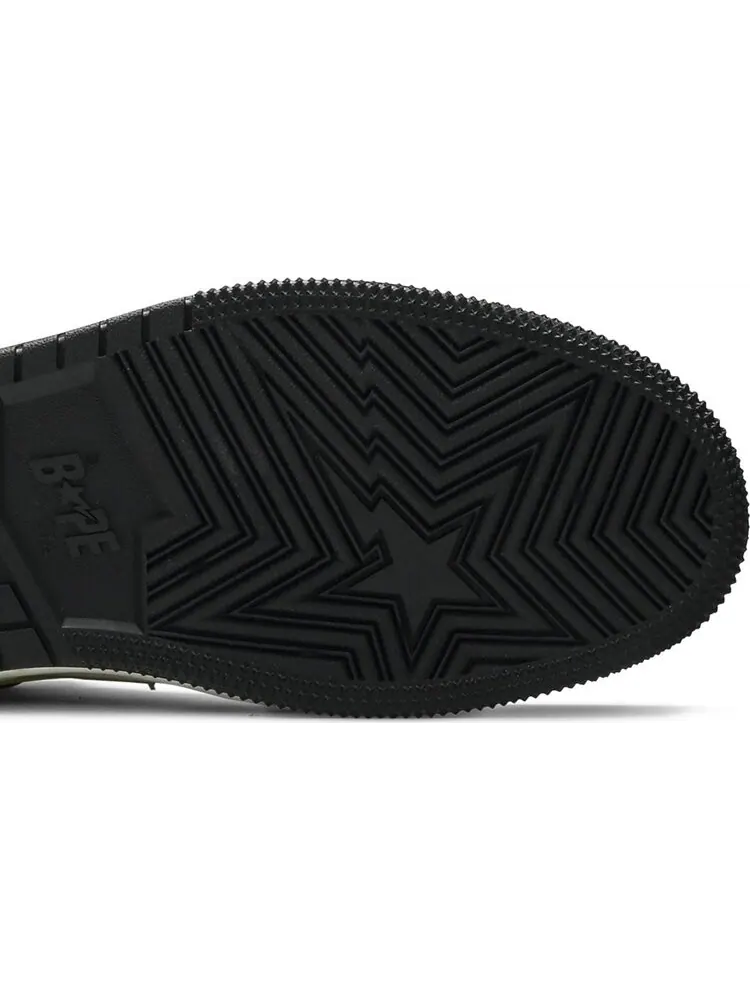 Кроссовки Block Sta High Black Lime — изображение 5 из 8, черный
