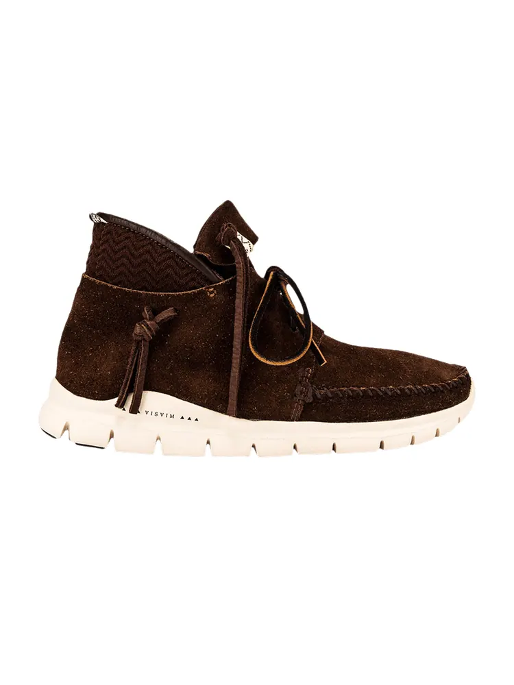 Кроссовки Visvim UTE Moc Trainer-Folk 'Dark Brown' — коричневый
