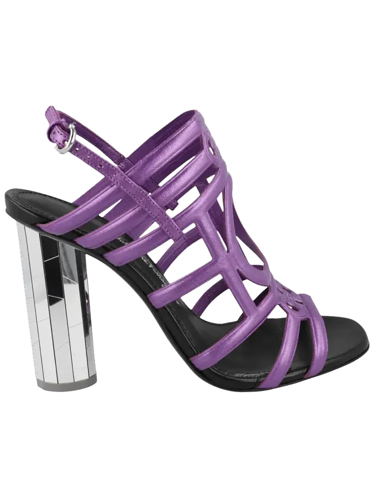 Женские сандалии Ferragamo Florenza Slingback Sandal — изображение 1 из 1, фиолетовый