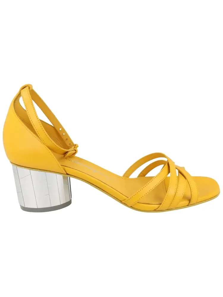 Женские сандалии Ferragamo Flor 55 — изображение 1 из 1, желтый