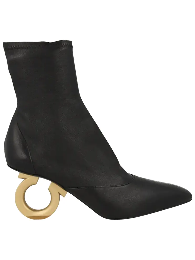 Женские ботильоны Ferragamo Elina — изображение 1 из 1, черный
