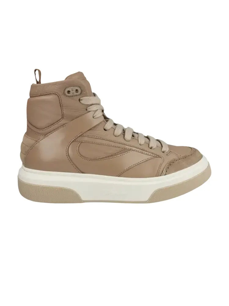 Кеды высокие Ferragamo Cassio High — изображение 1 из 1, кость