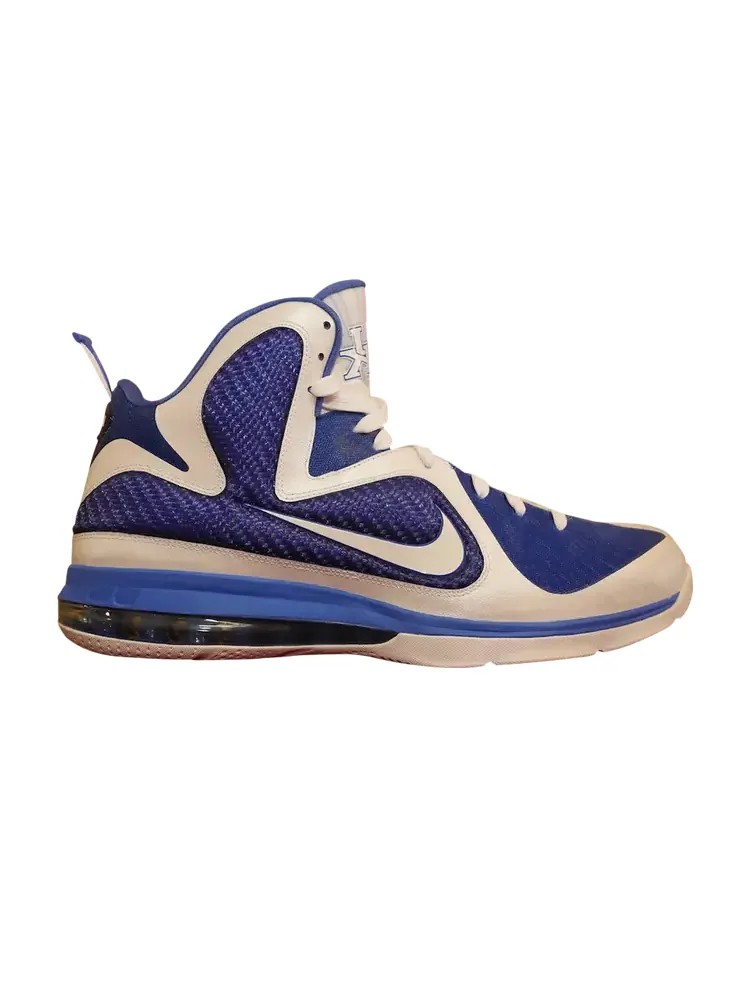 Кроссовки Nike LeBron 9 PE 'University of Kentucky' Sample — изображение 1 из 1, синий