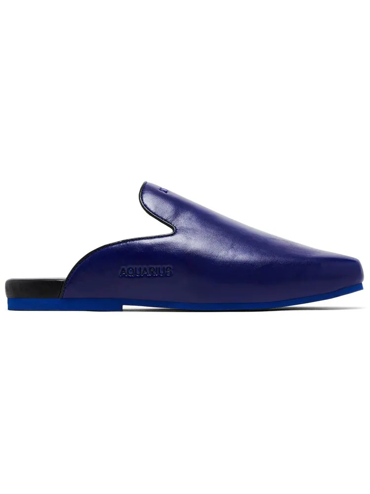 Кроссовки GOAT Horoscope Aquarius Mule Royal Blue/Black — синий