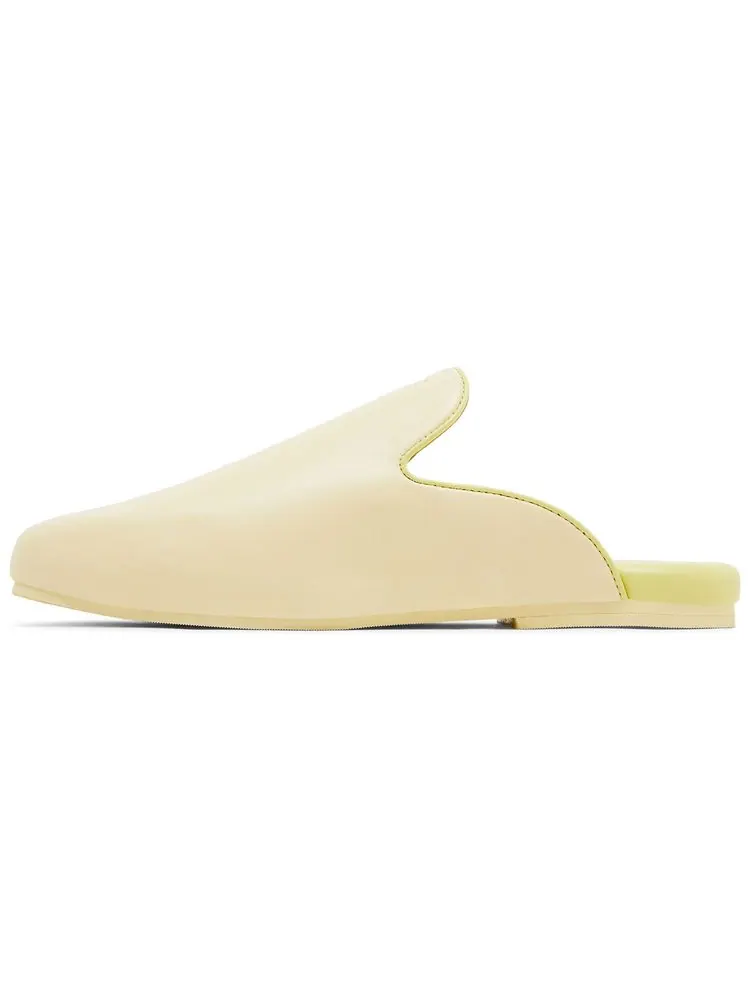 Кроссовки GOAT Horoscope Aries Mule Creamy Ivory/Mint Yellow — изображение 3 из 11, бежевый