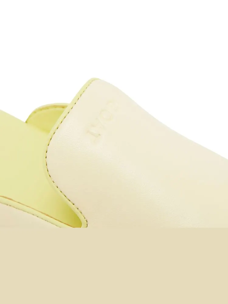 Кроссовки GOAT Horoscope Aries Mule Creamy Ivory/Mint Yellow — изображение 10 из 11, бежевый